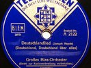 HORST WESSEL LIED German WW2 Anthem DEUTSCHLANDLIED Wehrmacht (1937) RARE 78rpm