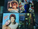 DAVID BOWIE (4) LPS - PINUP - ZIGGY STARDUST - TONIGHT - AMERICN DREAM - NM