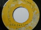 1970 Roots Reggae Dub Funk - HORN SKANK - GENERATION GAP  7