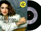 MADONNA INTO THE GROOVE SHOO BEE DOO 45TRS SINGLE POSTER BAND AID LIKE A VIRGIN