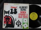 ALBERT KING, Born Under A Bad Sign [Stax] stereo USA 1st pressing LP