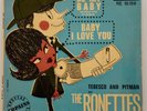 Ultra rare 7' french EP / 45 tours France The Ronettes Be My Baby