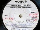 The ELECTRIC PRUNES 'The great Banana Hoax' Vogue sample -Test pressing monoface