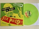 Sex Pistols Anarchy In Rome Live 1996 FM Broadcast Snot Green Vinyl Import