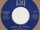 Don Thomas Come On Train Vj Soul Northern Motown