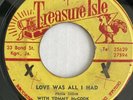 PHYLLIS DILLON Love Is All I Had TOMMY McCOOK Boys and Girls 45 Treasure Isle 7
