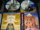 IRON MAIDEN- Powerslave RARE LIM.PICTURE LP vinyl OBI gatefold ACES HIGH 2 MINUT