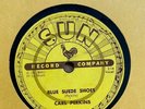CARL PERKINS 78 RPM Blue Suede Shoes / Honey Don't-Sun Records 234 