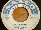 Tommy Angel -Black Night- Spooky Popcorn Rocker 45 on Nasco - Hear