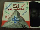SWISS JAZZ CRUSADERS CHARLY ANTOLINI Swiss private pressing LP + SIGNATURES