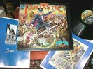 ELTON JOHN -   Captain Fantastic,   ORIG 1975 UK 'PURPLE VINYL' LP + BOOKS... EX