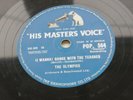 THE OLYMPICS 1958 UK  78 I WANNA DANCE WITH THE TEACHER  H.M.V.  POP 564