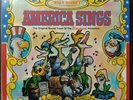Rare Walt Disney America Sings 1974 Vinyl LP Disneyland Booklet Burl Ives 3812