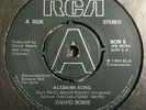 DAVID BOWIE Alabama Song/Space Oddity UK DEMO 7