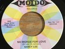 Nancy Lee -No Words For Love- Crossover Soul Deep Soul 45 on Modo - Hear