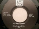 ANGELS OF JOY OF DALLAS TX - Black Gospel Funk 45 - He's All I Need - RAPTUREA ?