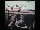 JACKIE McLEAN 4, 5 & 6 PRESTIGE PRLP 7048 RVG MONO LP VINYL