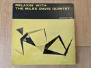 Relaxin' - Miles Davis LP. Prestige. Mono. 1958.