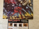 Iron Maiden, Number of The Beast. First Press with original fan club insert. Exc