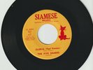 FIVE SHARKS - GLORIA (FAST VERSION) b/w FLAMES - RARE DOOWOP 45 RPM