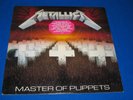 METALLICA / Master Of Puppets OG USA 1986 WHITE LABEL PROMO LP HYPE STICKER RARE