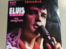 ELVIS PRESLEY - T-R-O-U-B-L-E / Mr Songman EP RARE MEXICO 45 single 7