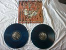 SLAYER HELL AWAITS IN LOS ANGELES USA 1985 2LP CLEAR  BLUE MARBLE NUMBERED 100