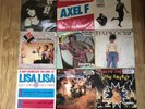 9 mid 80s 12 inch disco singles, vinyl, Loose ends, Col Abrahams, Big Audio etc.