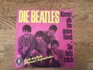 Beatles Sie liebt MICH Komm gib mir deine Hand Single von 1964 Fehldruck Rar