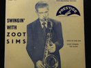 Zoot Sims-Swingin' With-Prestige 117-10 INCH ORIG GREAT COPY