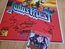 Judas Priest signed, autogramm, autographed concert poster, Firepower Tour 2018