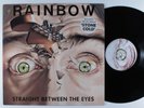 RAINBOW Straight Between The Eyes POLYDOR LP VG++ uk ^