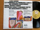 Luigi Nono La Fabbrica Illuminata Para Silvia etc Heliodor Wergo 2549 012 NM