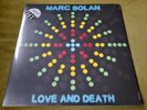 MARC BOLAN(T.REX)-LOVE AND DEATH LP(LTEV)SEALED/WHITE VINYL/LIMITED