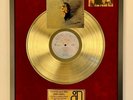 THEIR GREATEST HITS (1976) - EAGLES VINYL GOLD METALLIZED RECORD IN BLACK FRAME