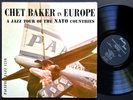 CHET BAKER In Europe Nato Countries LP PACIFIC JAZZ PJ-1218 US 1956 DG MONO