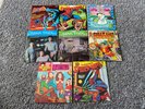 Lots of 8 Peter Pan children’s 45 records spider man shazam batman marvel DC +