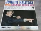 Rare Vinyles Johnny hallyday /sing america's rockin' hits