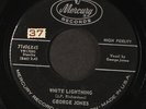 GEORGE JONES: white lightning / long time to forget MERCURY 7