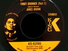 JAMES BROWN Funky Drummer 45 KING RECORDS 45-6290 US 1970 Soul Funk Breaks VG+
