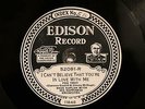 JAZZ DAVE KAPLAN O I Can't BelieveThat You're In Love W/Me EDISON 52091 ELECTRIC