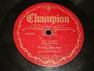 JAZZ STATE STREET RAMBLERS My Baby CHAMPION 15528