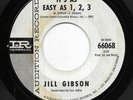 JILL GIBSON 45RPM '64 IMPERIAL IT'S AS EASY AS 1,2,3 NORTHERN SOUL PROMO VG-