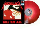 METALLICA KILL 'EM ALL LIMITED FIRE ENGINE RED VINYL LP WALMART EXCLUSIVE NEW