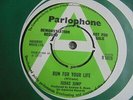 Judas Jump - Run For Your Life 1970 UK 45 PARLOPHONE DEMO EX+