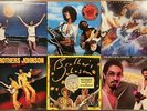 LOT: 6 BROTHERS JOHNSON LPs WINNERS LOOK OUT BLAM ON TIME LIGHT UP RED VINYL 12'