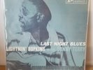 Lightnin' Hopkins with Sonny Terry Last Night Blues Original 1961 Mono Pressing