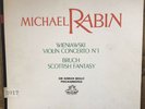 Michael Rabin Wieniawski Violin Concerto No.1/ Bruch Scottish Fantasy Viny LP