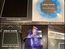 COLD CAVE Oceans With No End 7” Vinyl Poster DL Promo-night sins soft kill moon