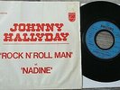 45t juke box 6867 236 ptte original JOHNNY HALLYDAY rock n roll man+1